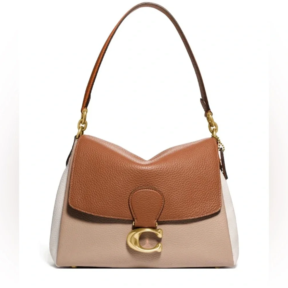 COACH Women's Color-block May Shoulder Bag
